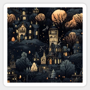 Halloween Decorations 16 - Haunted House Sticker